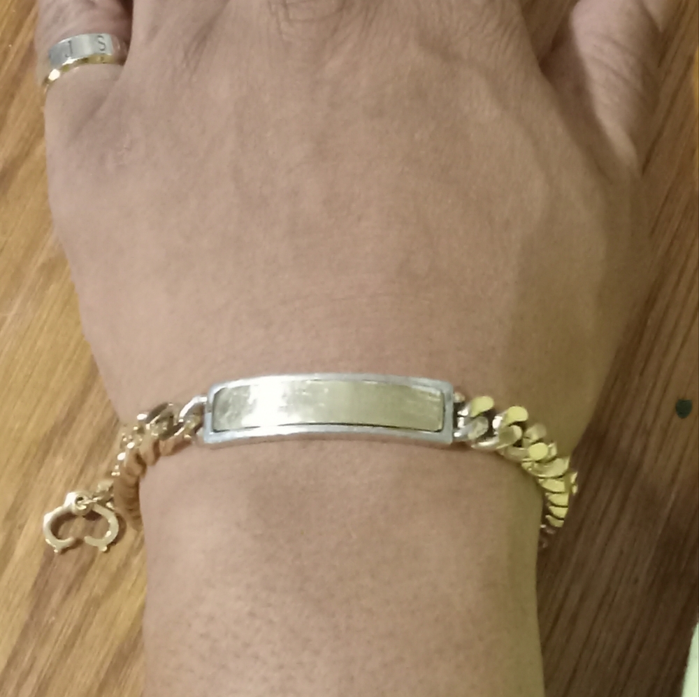 Engravable ID bracelet speidel USA